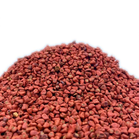 Annatto Samen – getrocknete rote Bixinsamen von Bixa orellana