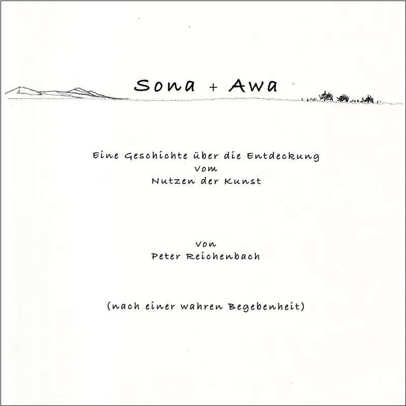 Sono + Awa Buch limitierte Auflage von Peter Reichenbach signiert