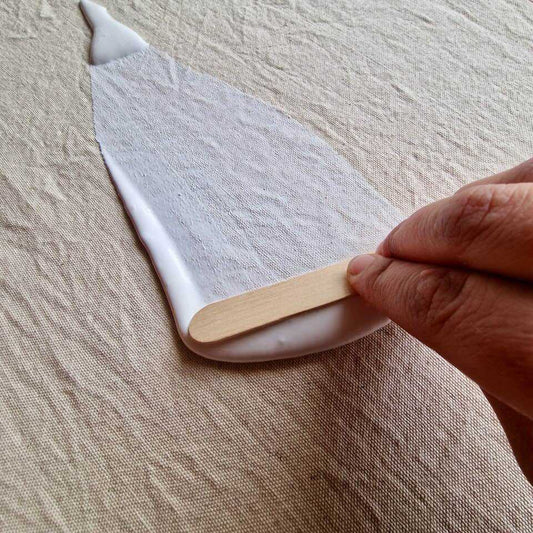 Grundierungsset auf Leinentuch