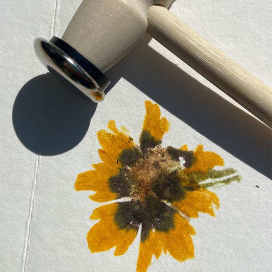 sevengardens® Hammered Leaves Einzelset im Einsatz