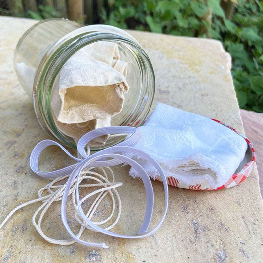 sevengardens® DIY Set nachhaltiger Stoff aus Tischdecke