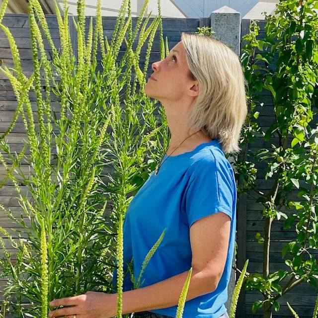 Jessica Färberkind mit Resede