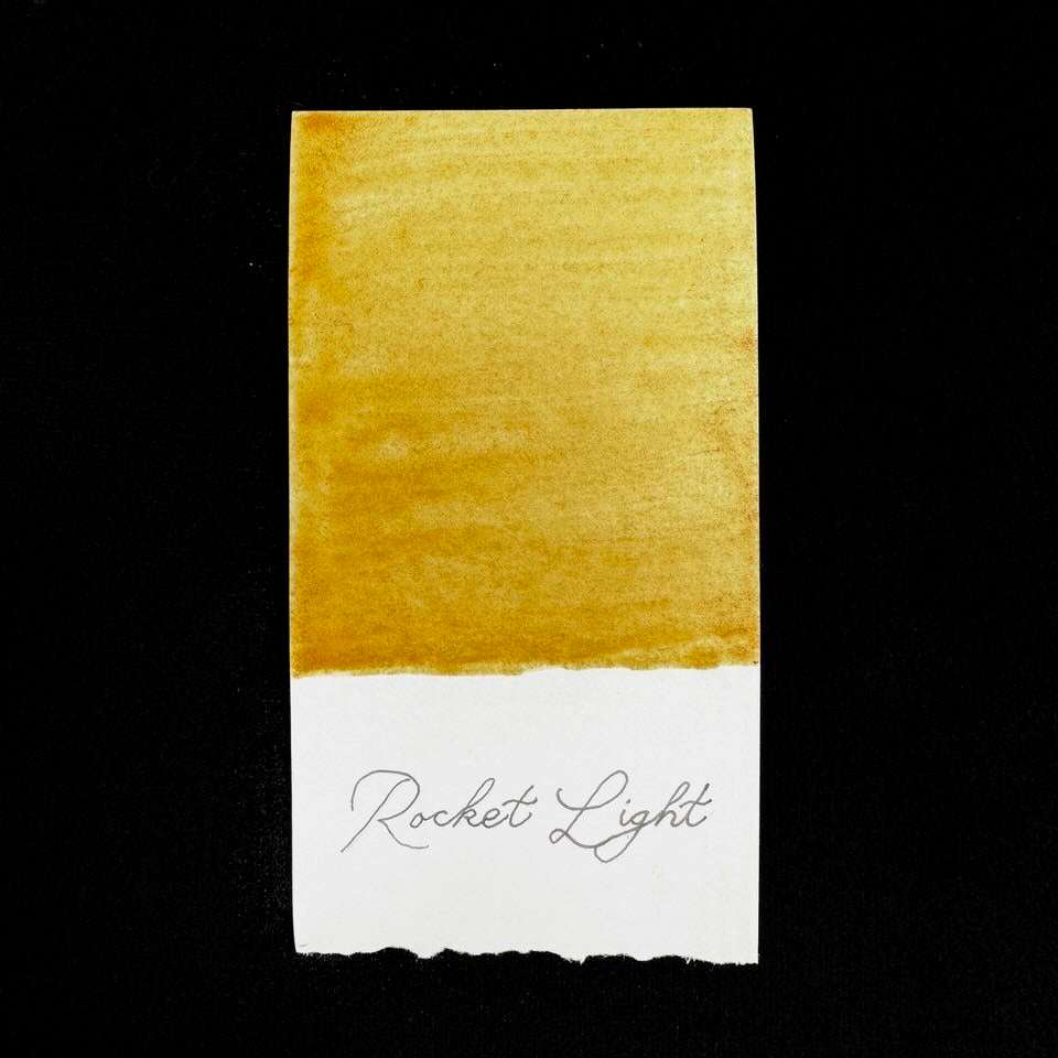 Rocket Light Farbtest - Teststreifen der natürlichen Resede-Tinte