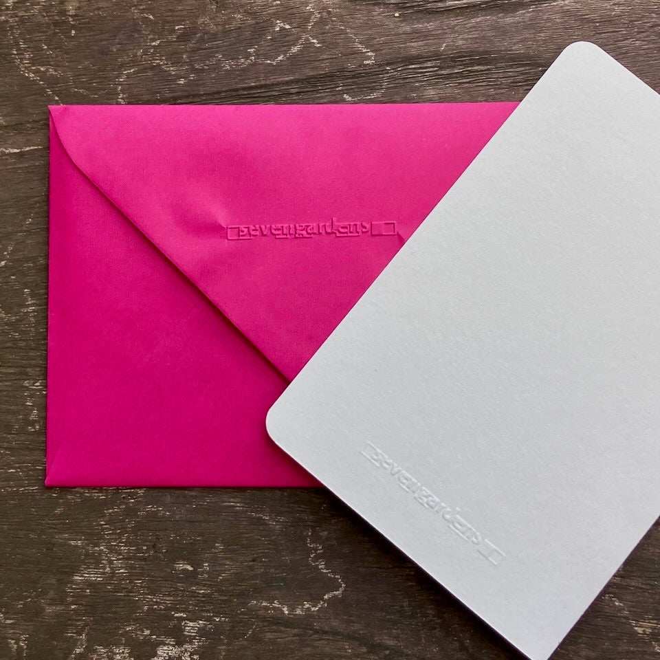 HEMPA Hanfpapier Karten A6 mit Briefumschlag Amarena