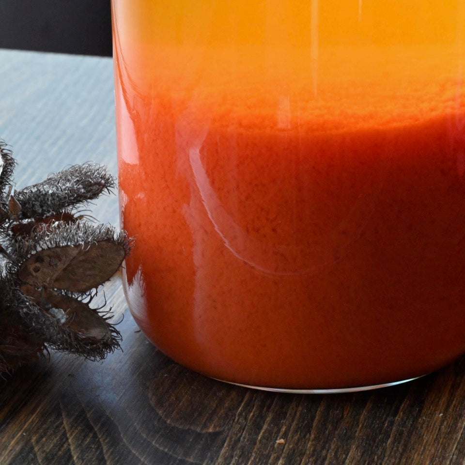 Annatto Lackpigment – leuchtend oranges Naturpigment aus Bixa orellana