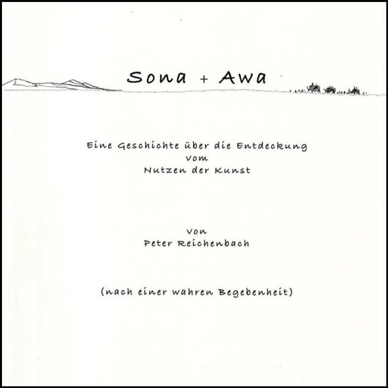 Sono + Awa Buch limitierte Auflage von Peter Reichenbach signiert