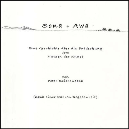 Sono + Awa Buch limitierte Auflage von Peter Reichenbach signiert