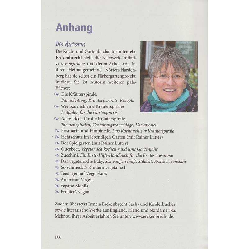 Mit Pflanzenfarben malen färben und gestalten