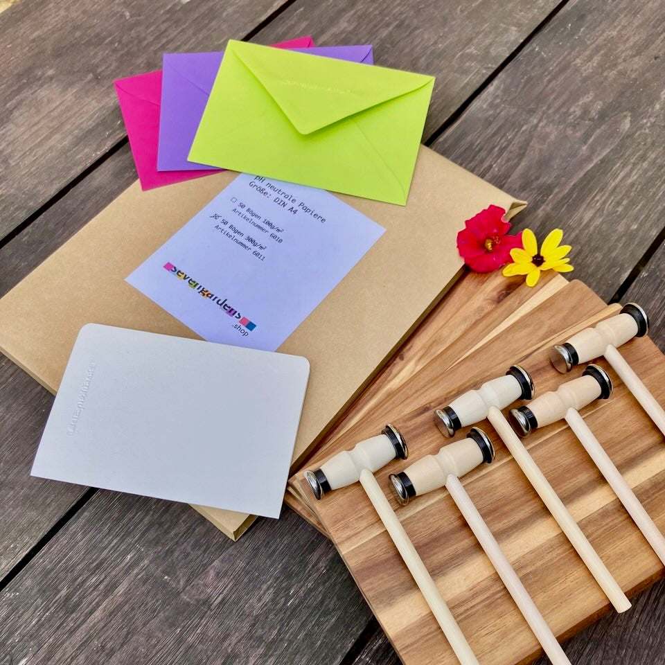 Bundle 1 sevengardens® Hammered Leaves Gruppenset Komplett-Set