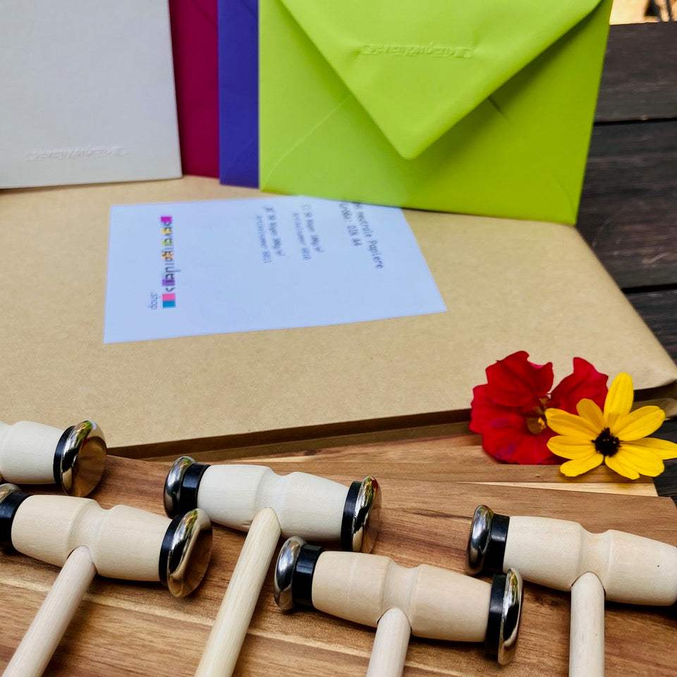 Bundle 1 mit pH-neutralen Papierbögen und HEMPA Karten