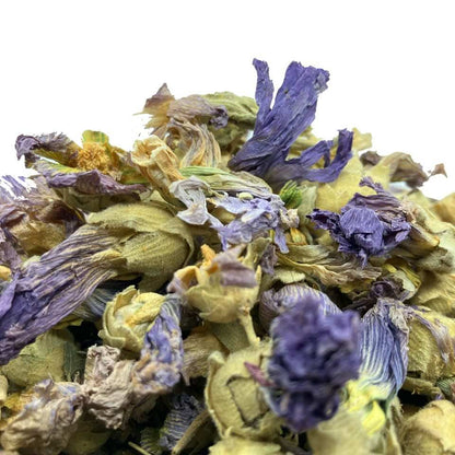 Eibischblüten als natürliches Bindemittel