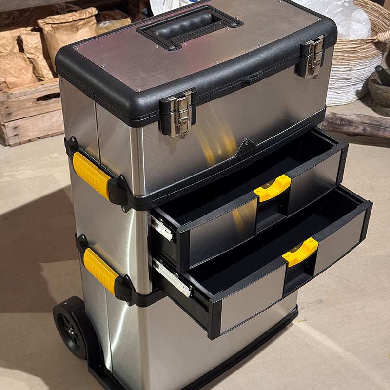 sevengardens® Färberkoffer komplett mit Trolley-System