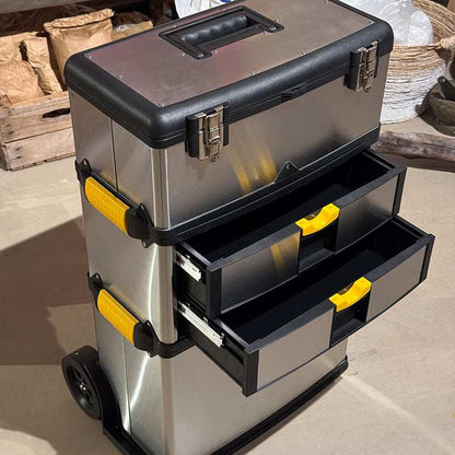 sevengardens® Färberkoffer komplett mit Trolley-System