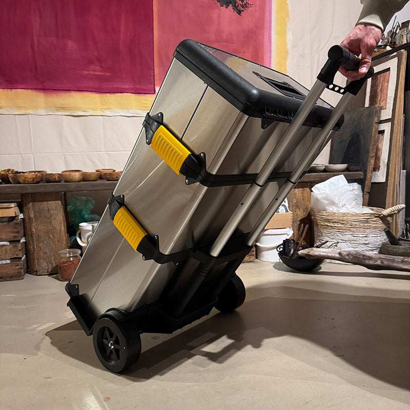 Trolley-Koffer mit Teleskopgriff für mobile Workshops