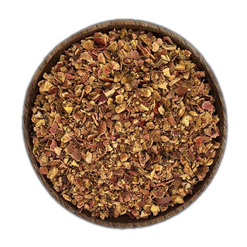 Granatapfel Schalen mit Tanninen für gelbe Farbtöne