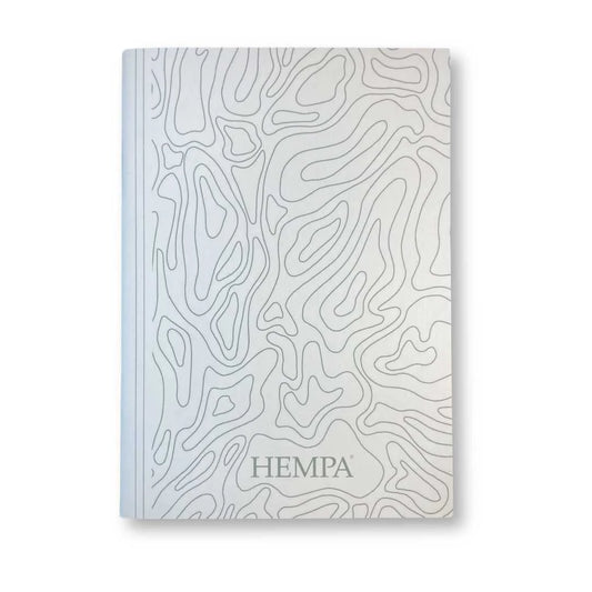 Dyeing book from HEMPA made from 100% hemp paper 