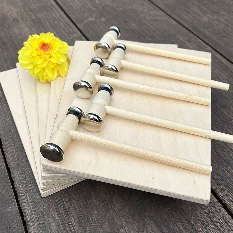 sevengardens® Hammered Leaves Gruppenset 5 Personen DIY Kit