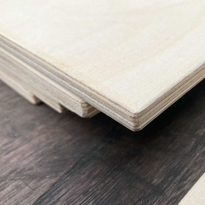 sevengardens® Set Birkensperrholz Brettchen nachhaltig produziert