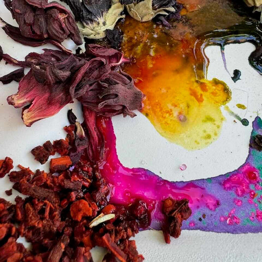 Pflanzenfarben aus dem sevengardens Starterset