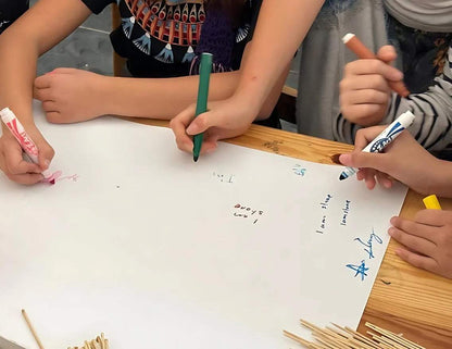 StonePaper Boards 300g/m² für großflächige Bilder aus Pflanzenfarben