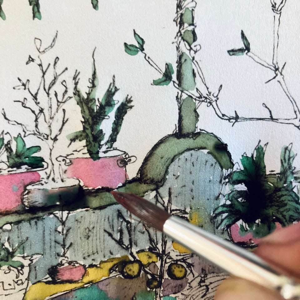 Malvorlagen für natürliche Pflanzenfarben