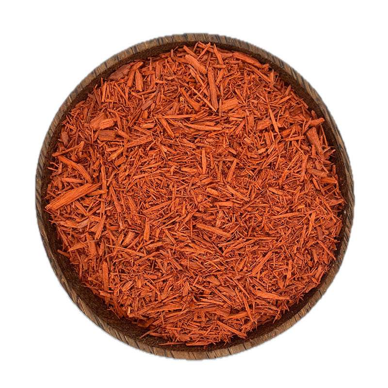 Afrikanisches Rotholz für rote und orange Pflanzenfarben