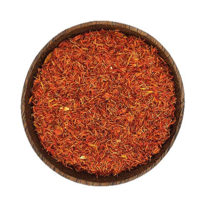 Saflor Färberdistel mit Carthamin für rosa und gelbe Pflanzenfarben