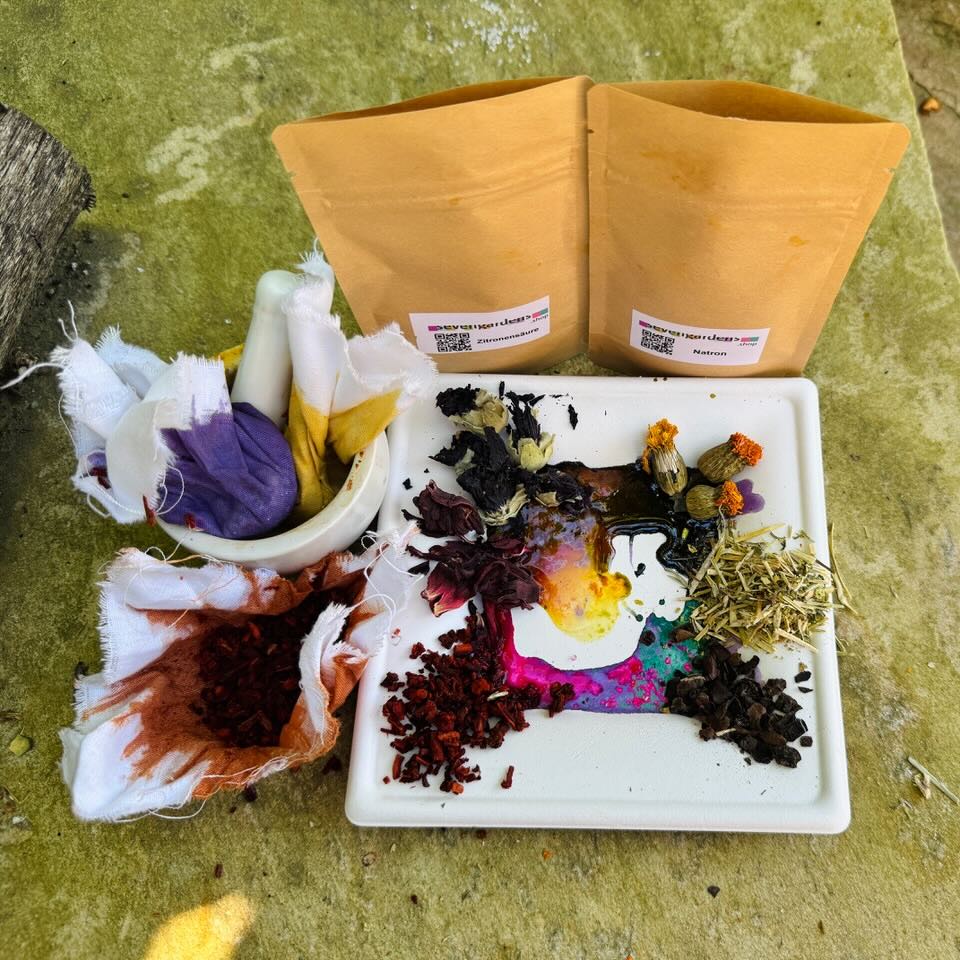 Gesamtansicht aller Elemente im Einsatz aus dem sevengardens® Starter Set