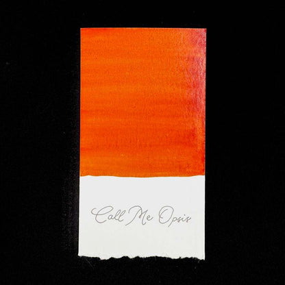 Call Me Opsis Farbtest - Teststreifen der natürlichen Coreopsis-Tinte