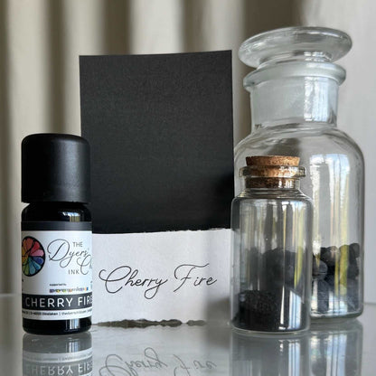 Cherry Fire - The Dyers' Child INK aus Kirschkernen in 10ml Fläschchern