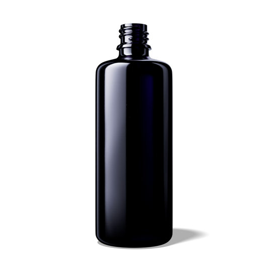 Dropper bottle "Orion" 100ml - violet glass from MIRON