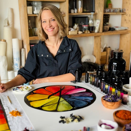 Ankündigung des The Dyer's Child® INK KIT – pflanzliche Tinten zum Selbermachen