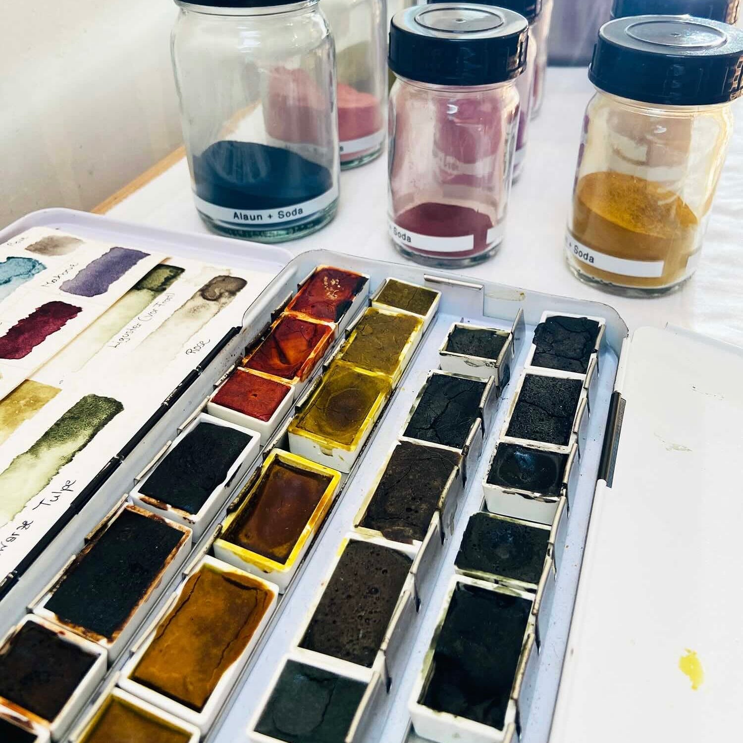 sevengardens Workshop Rotkohl – Färben mit Rotkohlfarbe